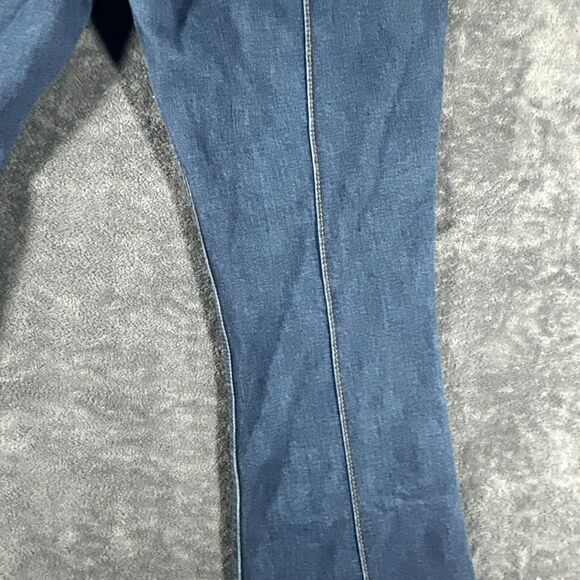 Classic Blue Flared Women's Jeans - Picture 15 of 16